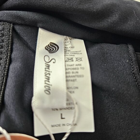 Womens Tummy Control Halter One Piece Swimsuit Ruched Push Up Size Large Beach - Picture 9 of 10